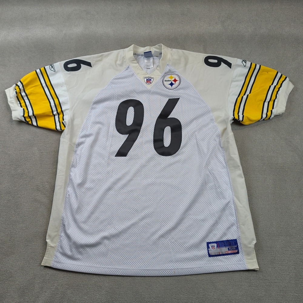 Reebok Pittsburgh Steelers #96 Clancy 2000s Player Issued Jersey